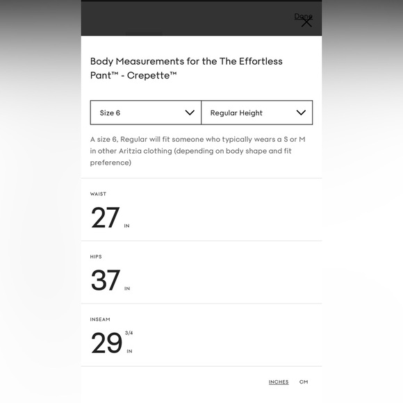 Aritzia The Effortless Pant™ - Crepette™ Mocha Brown sz 6 - Picture 10 of 16